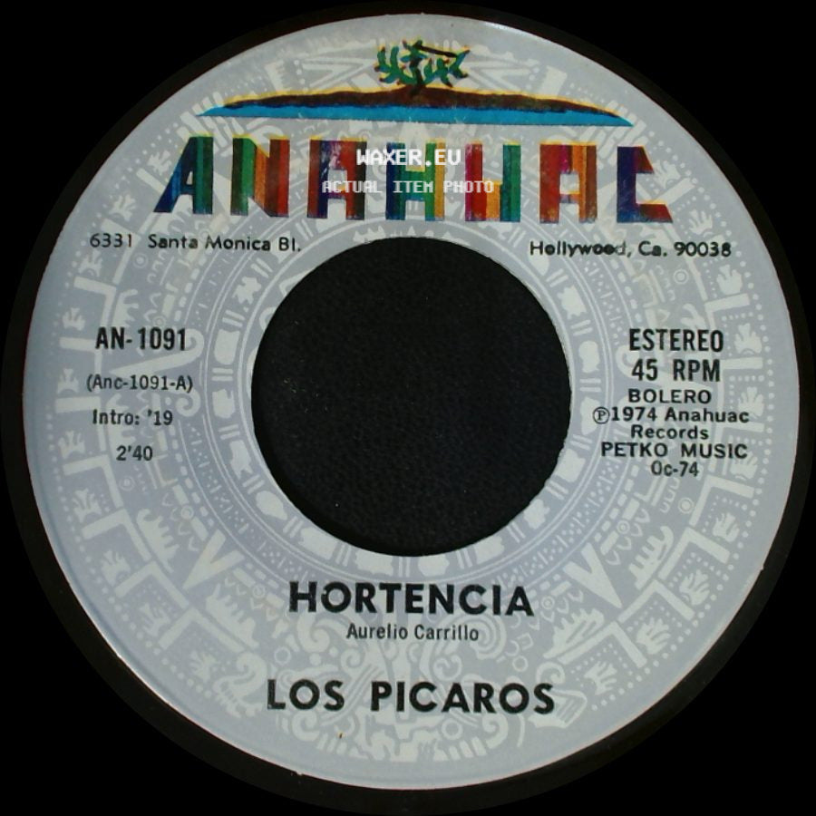 Los Picaros - Mi Destino / Hortencia side B