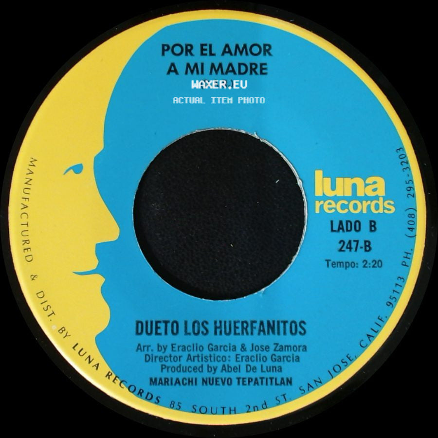 Dueto Los Huerfanitos - El Bastardo / Por El Amor A Mi Madre side B