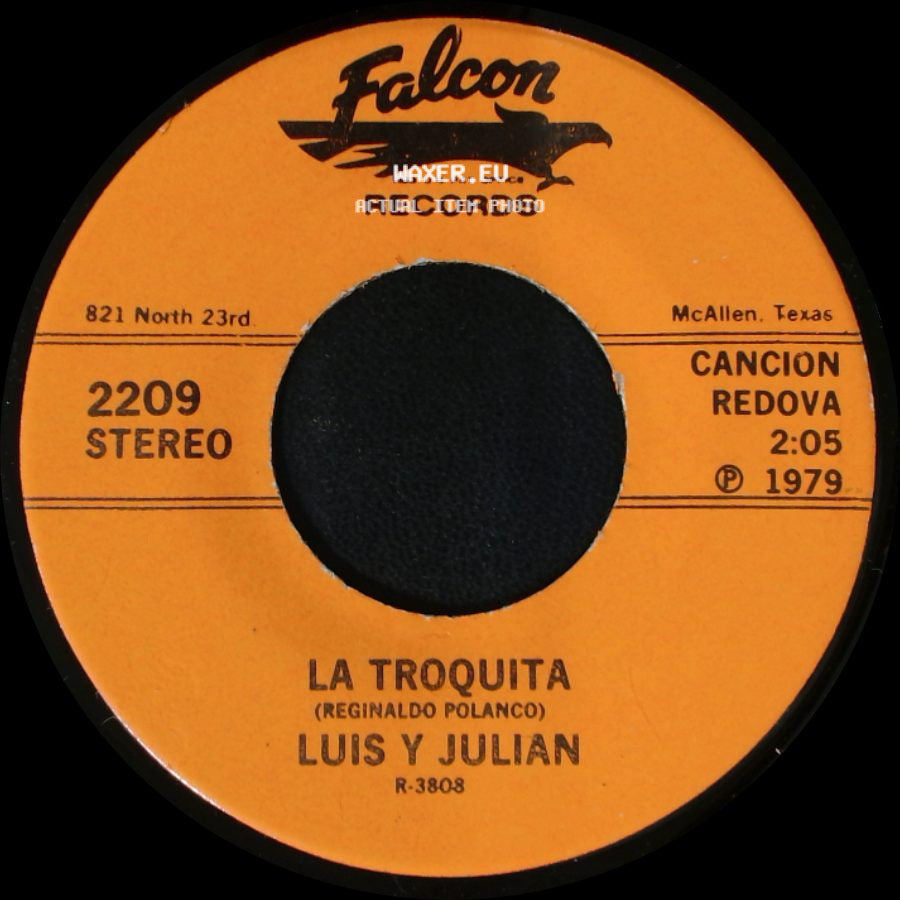 Luis Y Julian - La Troquita / Concha Del Alma side A
