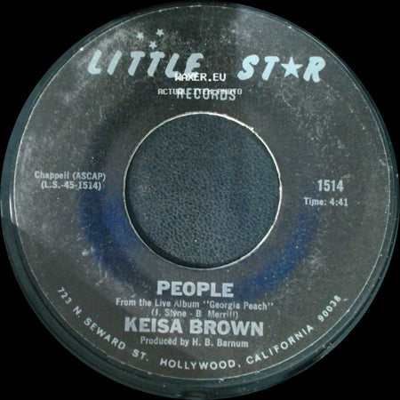 Keisa Brown - T.J. / People side B