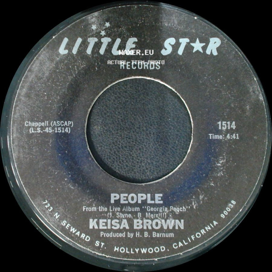 Keisa Brown - T.J. / People side B