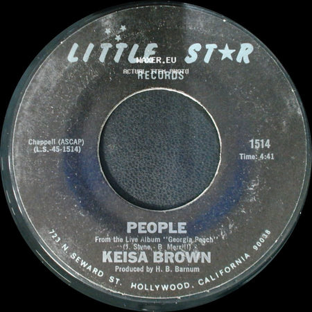 Keisa Brown - T.J. / People side B