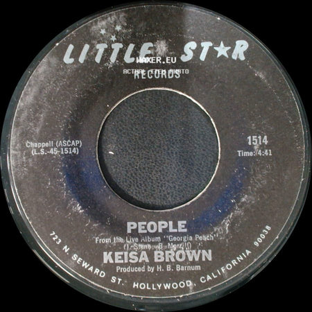 Keisa Brown - T.J. / People side B