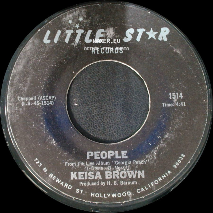 Keisa Brown - T.J. / People side B