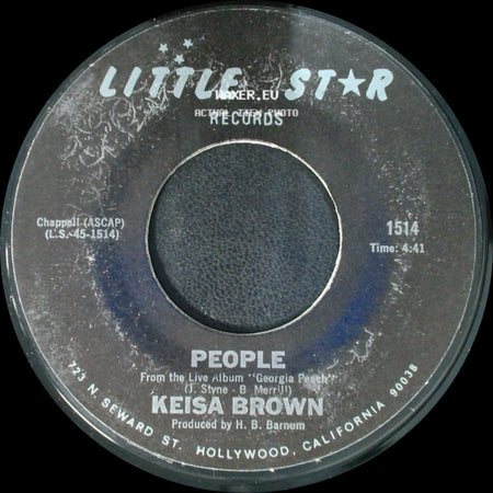 Keisa Brown - T.J. / People side B