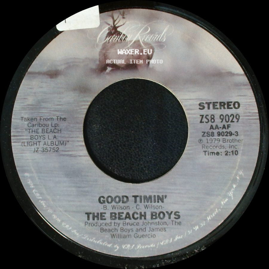 The Beach Boys - Love Surrounds Me / Good Timin' side B