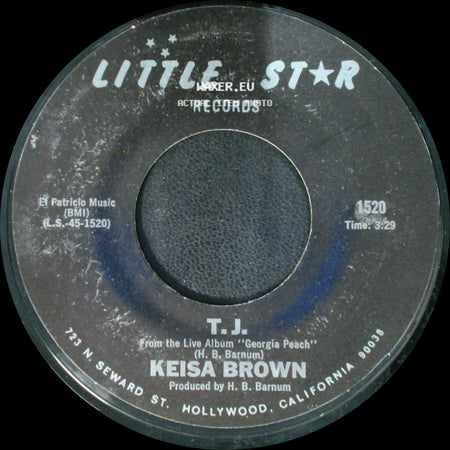 Keisa Brown - T.J. / People side A