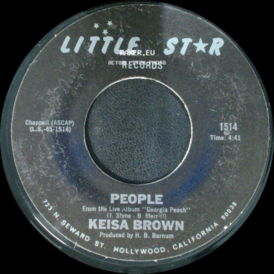 Keisa Brown - T.J. / People side B