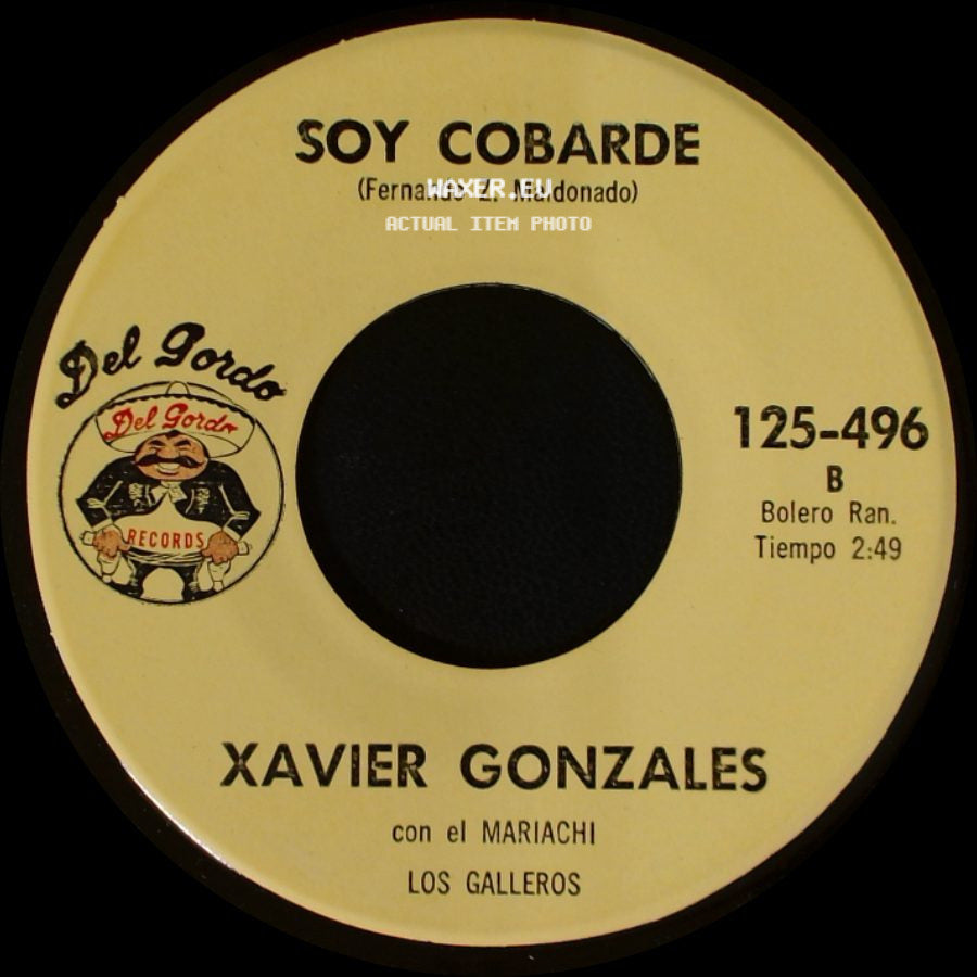 Xavier Gonzales - Soy Cobarde / Resignacion side A