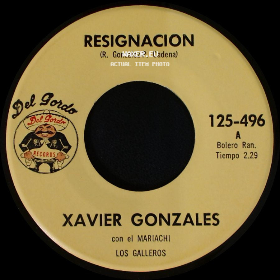 Xavier Gonzales - Soy Cobarde / Resignacion side B