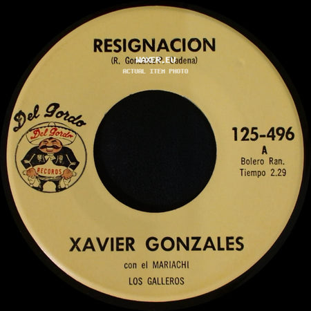 Xavier Gonzales - Soy Cobarde / Resignacion side B