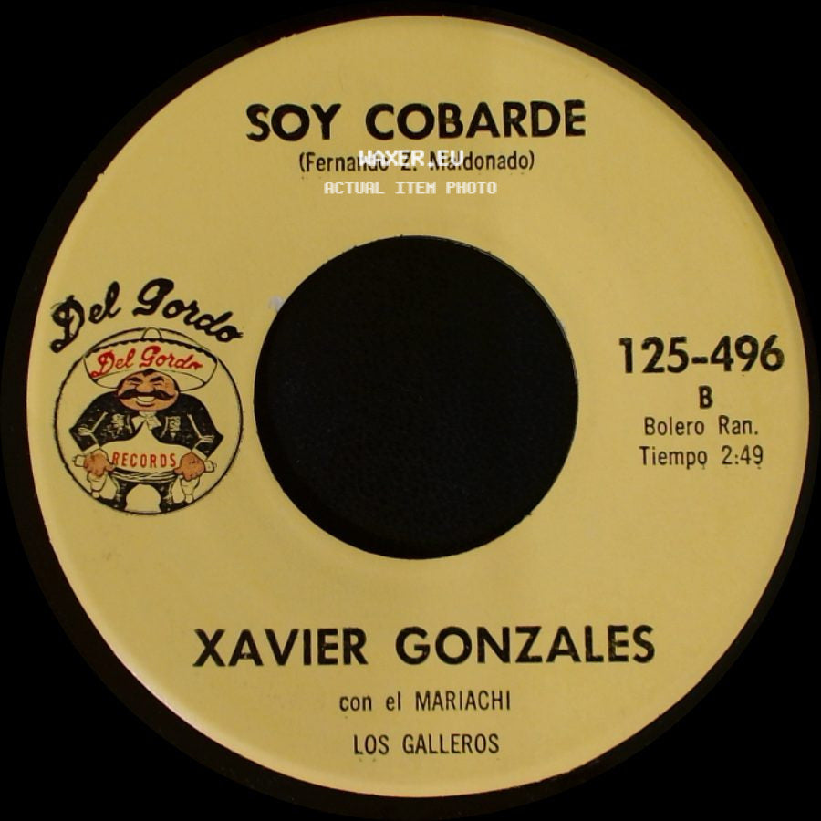 Xavier Gonzales - Resignacion / Soy Cobarde side B