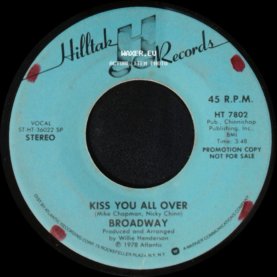 Broadway - Kiss You All Over / Love Bandit side A
