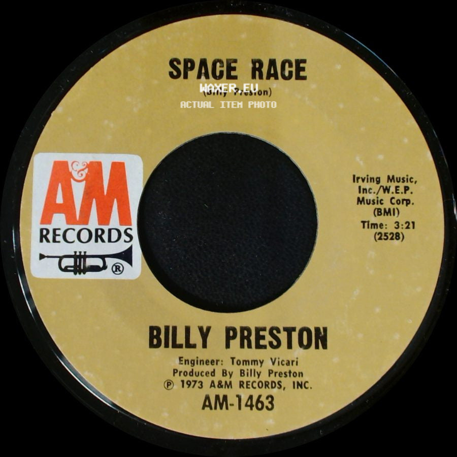 Billy Preston - We're Gonna Make It / Space Race side B