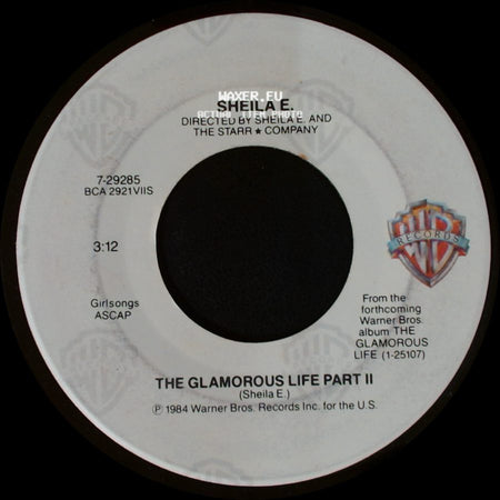 Sheila E. - The Glamorous Life / The Glamorous Life Part Ii side B