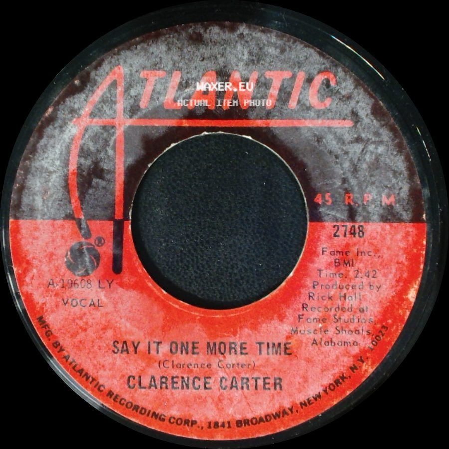 Clarence Carter - Patches / Say It One More Time side B