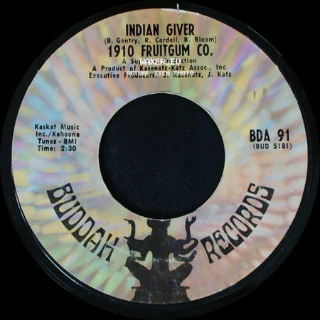 1910 Fruitgum Co. / Pow Wow - Indian Giver / 1910 Fruitgum Co. side A