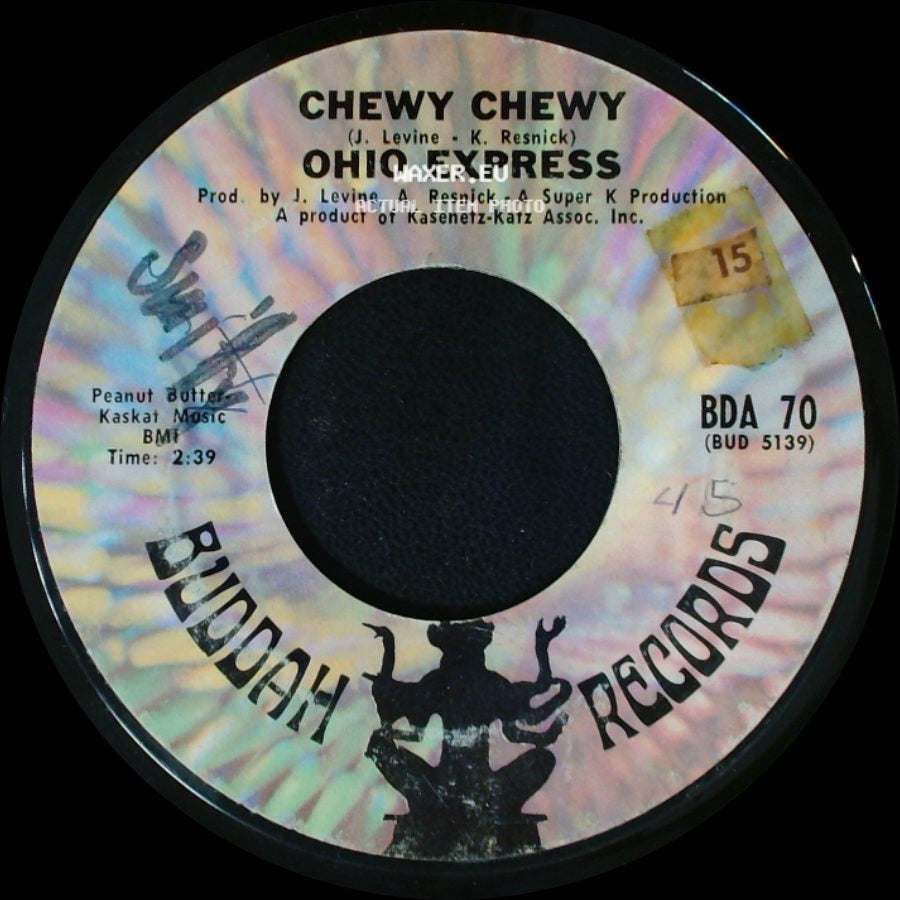Ohio Express - Chewy Chewy / Firebird side A
