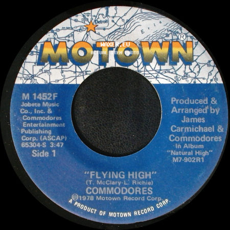 Commodores - Flying High / X-Rated Movie side A