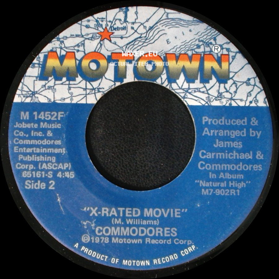 Commodores - Flying High / X-Rated Movie side B