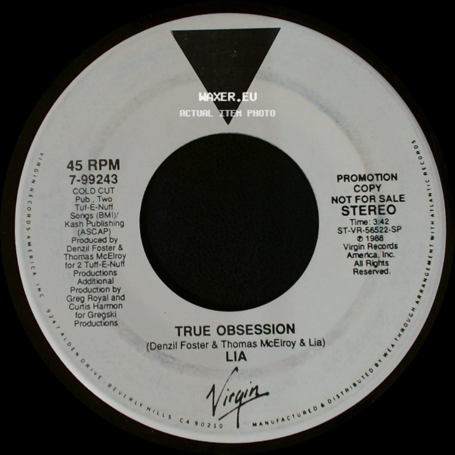 Lia - True Obsession / True Obsession side A