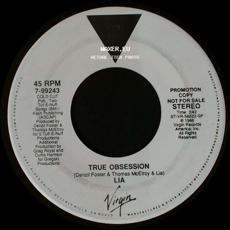 Lia - True Obsession / True Obsession side A