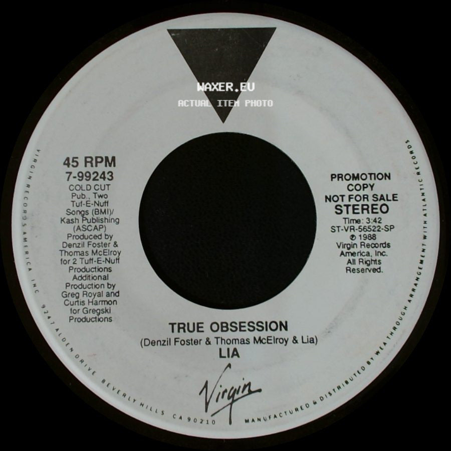 Lia - True Obsession / True Obsession side B