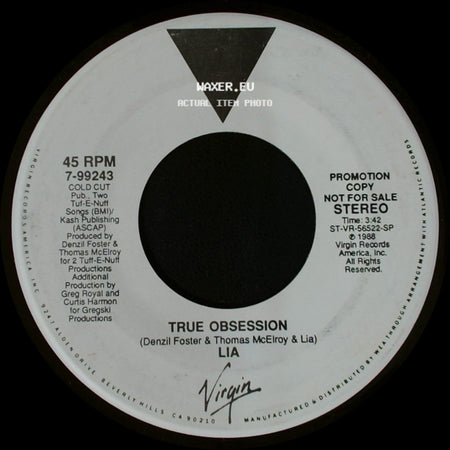 Lia - True Obsession / True Obsession side B