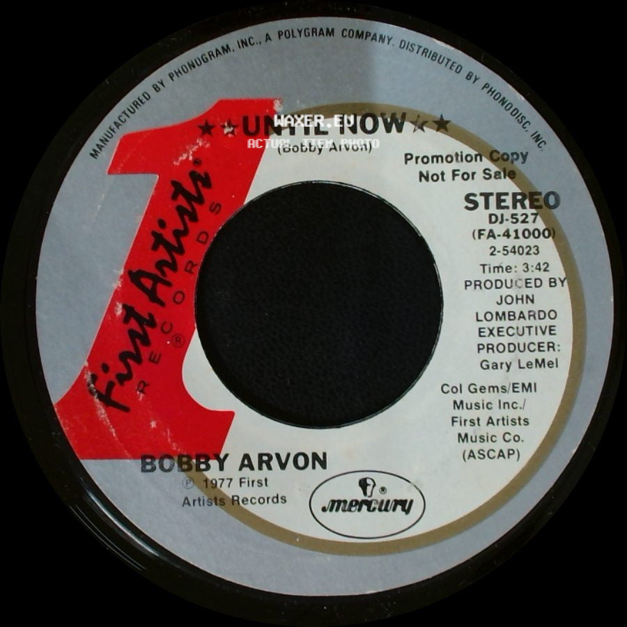 Bobby Arvon - Until Now / Until Now side B
