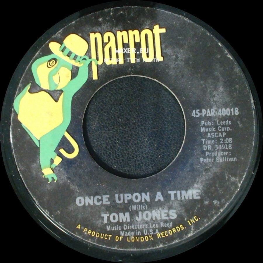 Tom Jones - I'll Never Fall In Love Again / Once Upon A Time side B