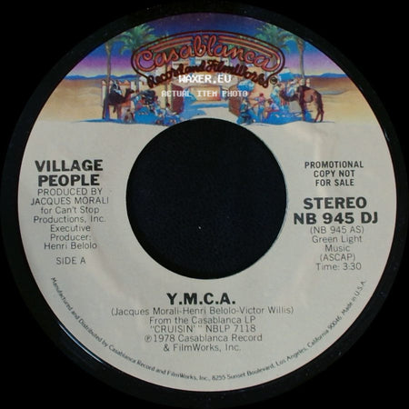 Village People - Y.M.C.A. / Y.M.C.A. side A