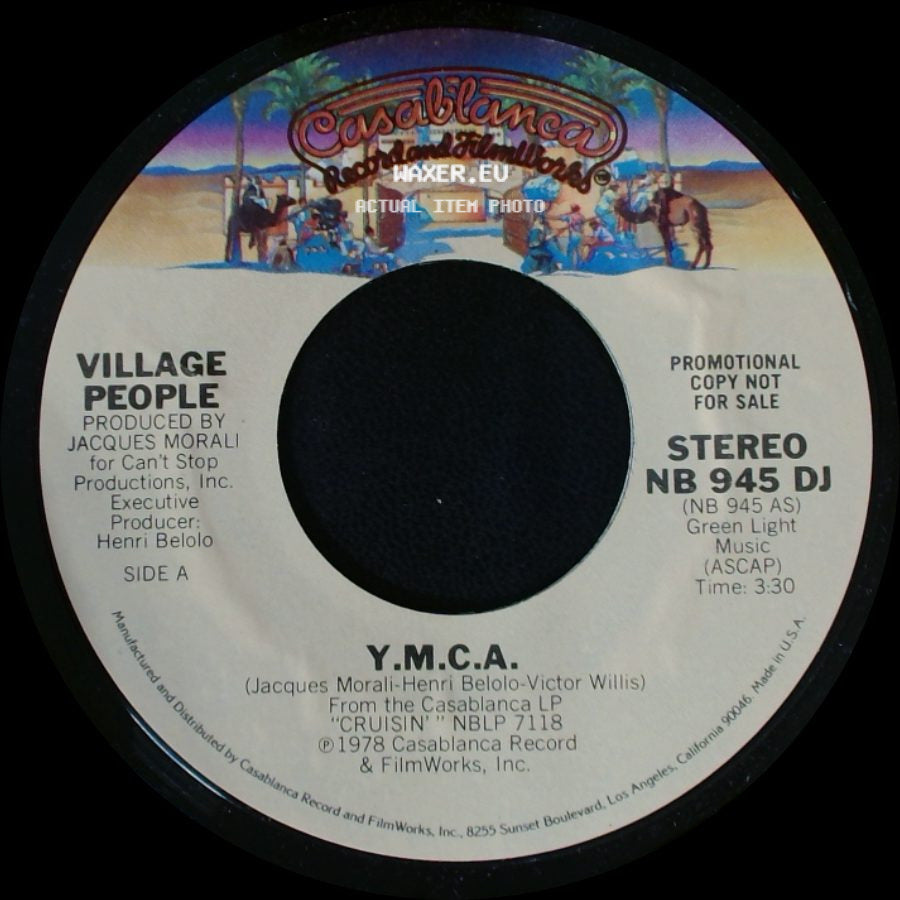 Village People - Y.M.C.A. / Y.M.C.A. side A