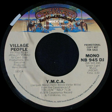 Village People - Y.M.C.A. / Y.M.C.A. side B