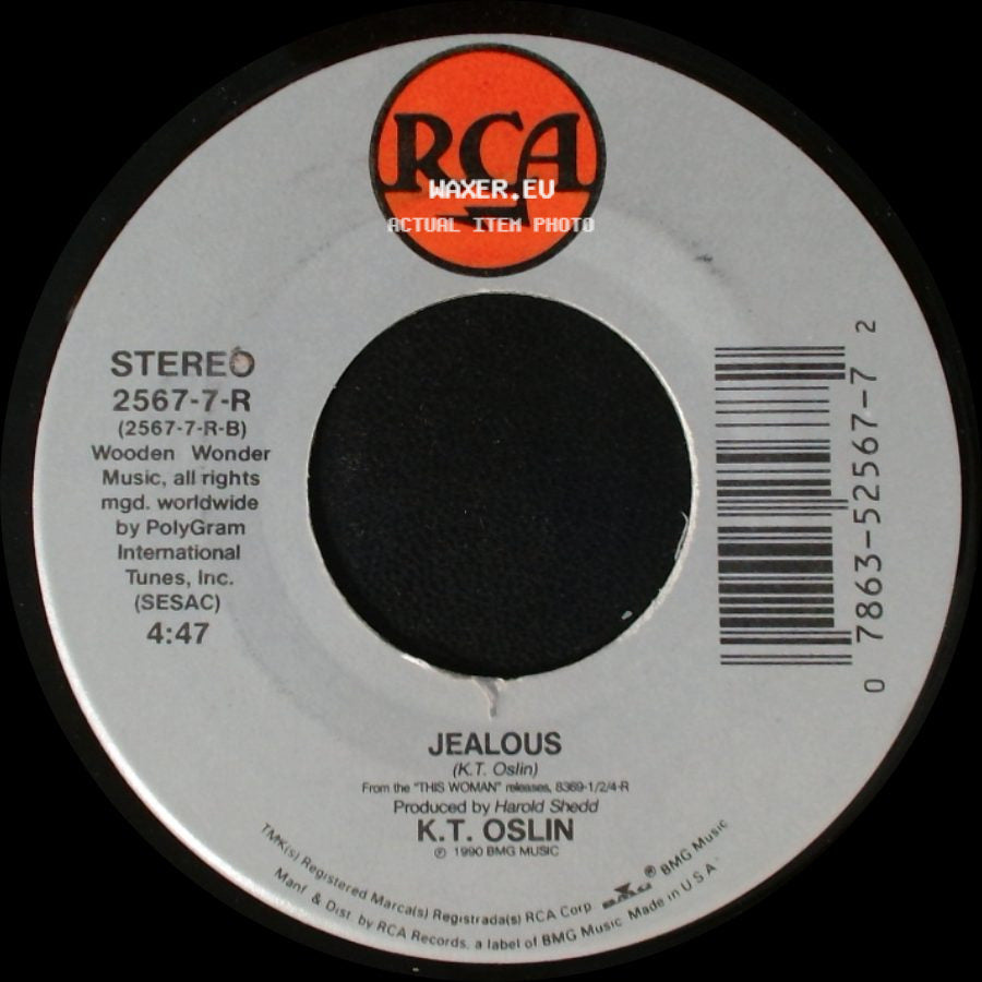 K.T. Oslin - Two Hearts / Jealous side B
