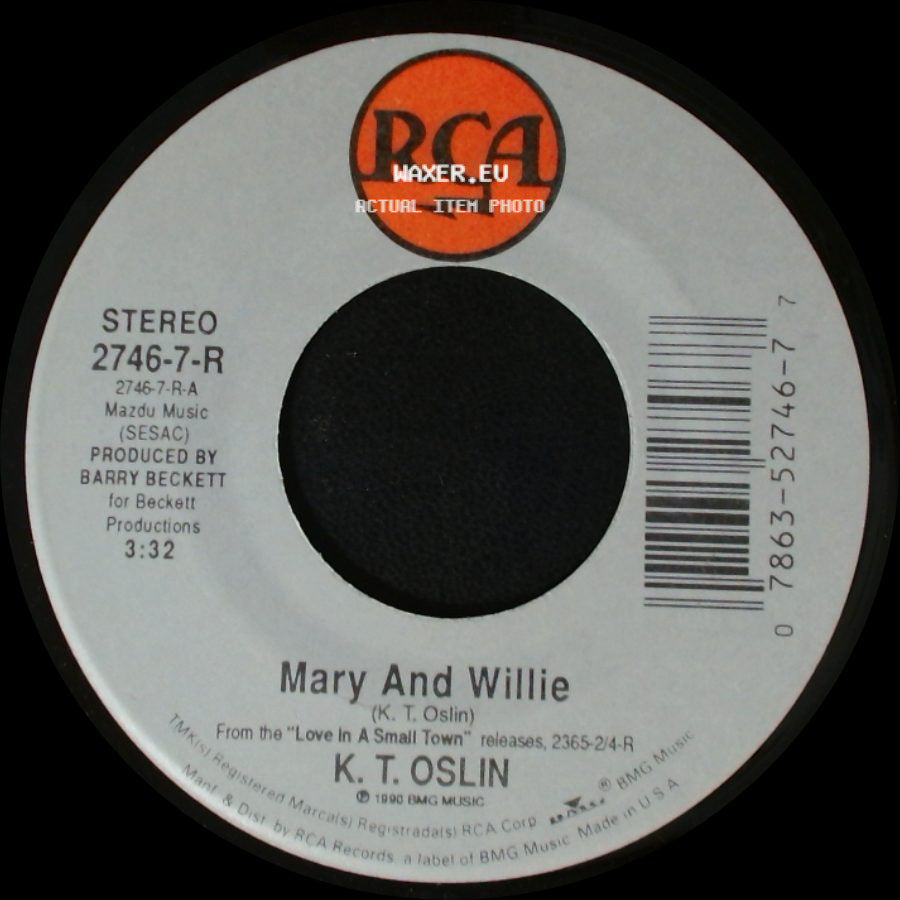 K. T. Oslin - Love Is Strange / Mary And Willie side B