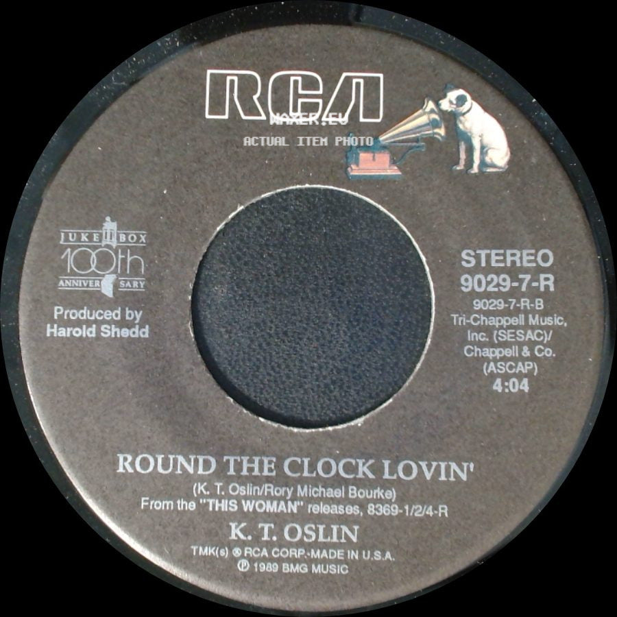 K. T. Oslin - Didn't Expect It To Go Down This Way / Round The Clock Lovin' side B