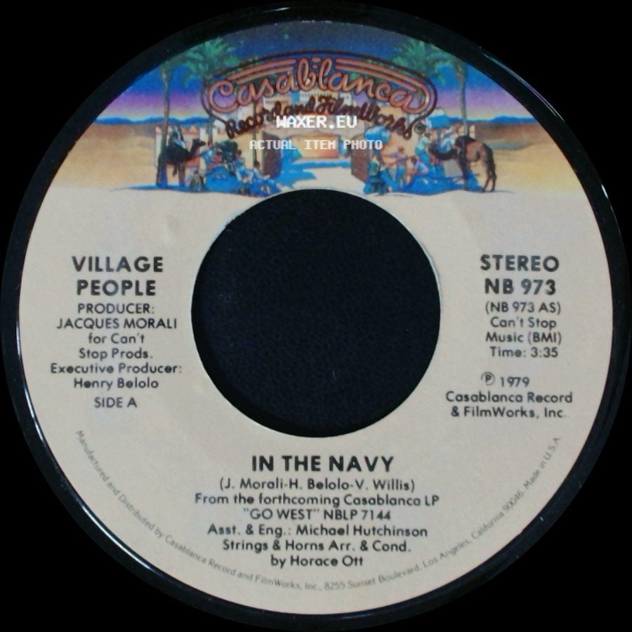 Village People - In The Navy / Manhattan Woman side A