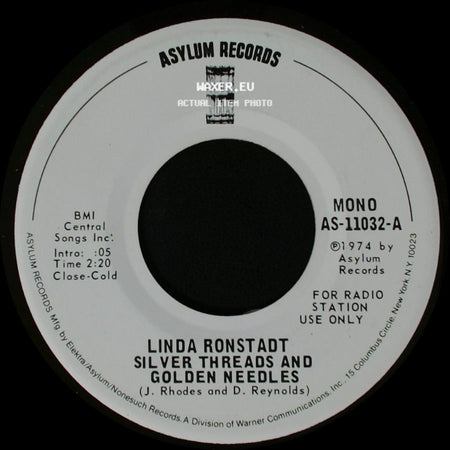 Linda Ronstadt - Silver Threads And Golden Needles / Silver Threads And Golden Needles side B