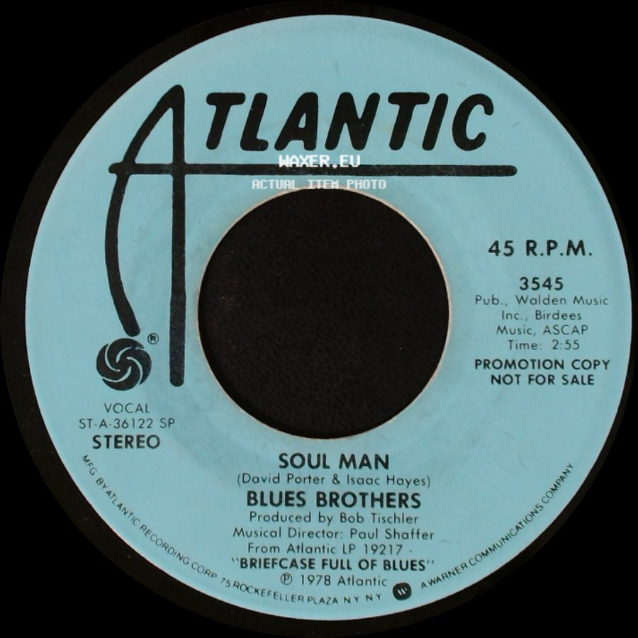Blues Brothers - Soul Man / Soul Man side B