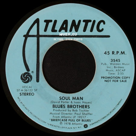 Blues Brothers - Soul Man / Soul Man side B