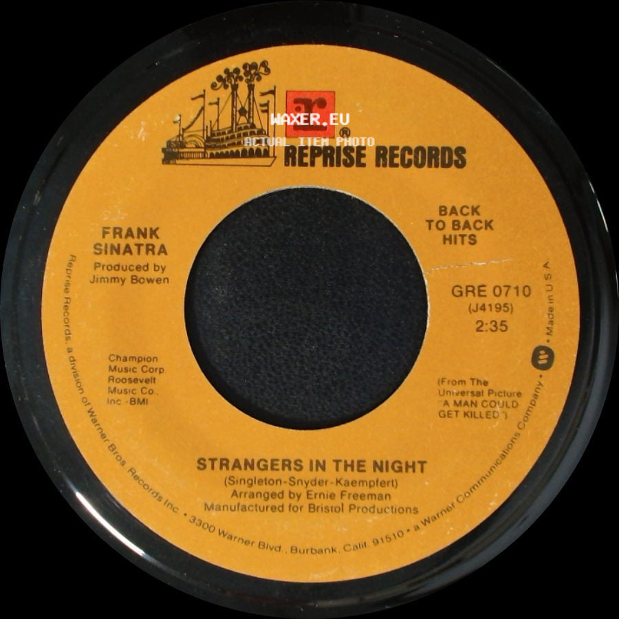 Frank Sinatra - Strangers In The Night / Summer Wind side A
