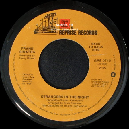 Frank Sinatra - Strangers In The Night / Summer Wind side A