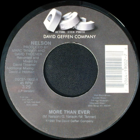 Nelson - More Than Ever / Keep One Heart side A