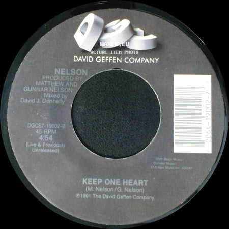 Nelson - More Than Ever / Keep One Heart side B