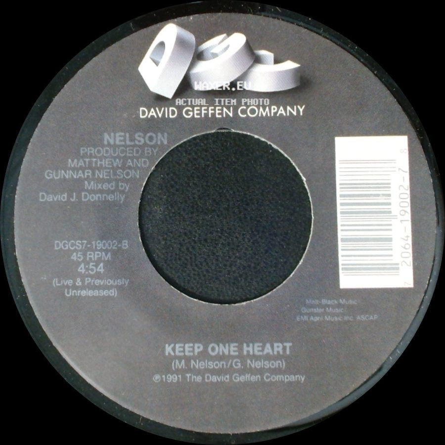 Nelson - More Than Ever / Keep One Heart side B