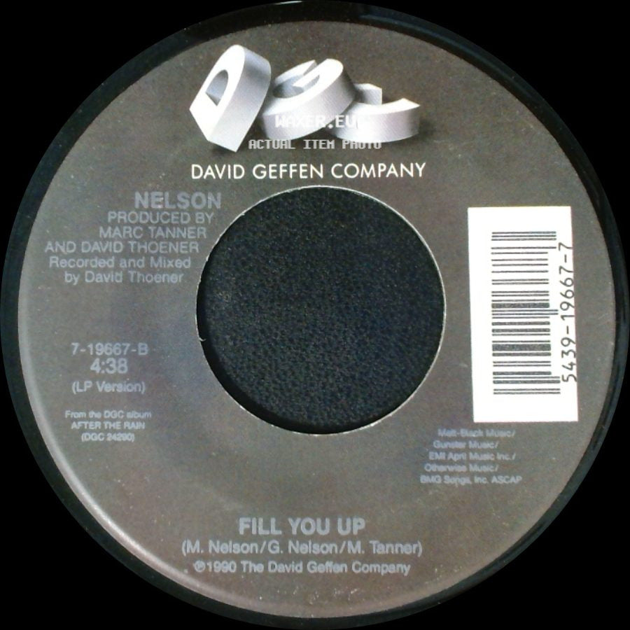 Nelson - After The Rain / Fill You Up side B