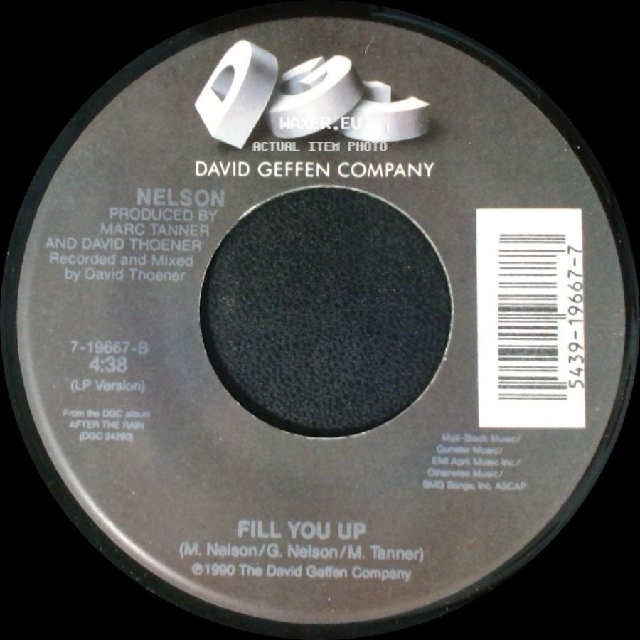 Nelson - After The Rain / Fill You Up side B