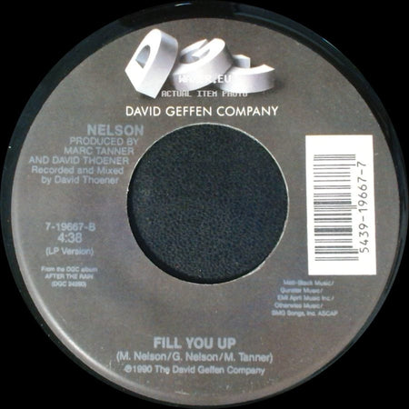 Nelson - After The Rain / Fill You Up side B