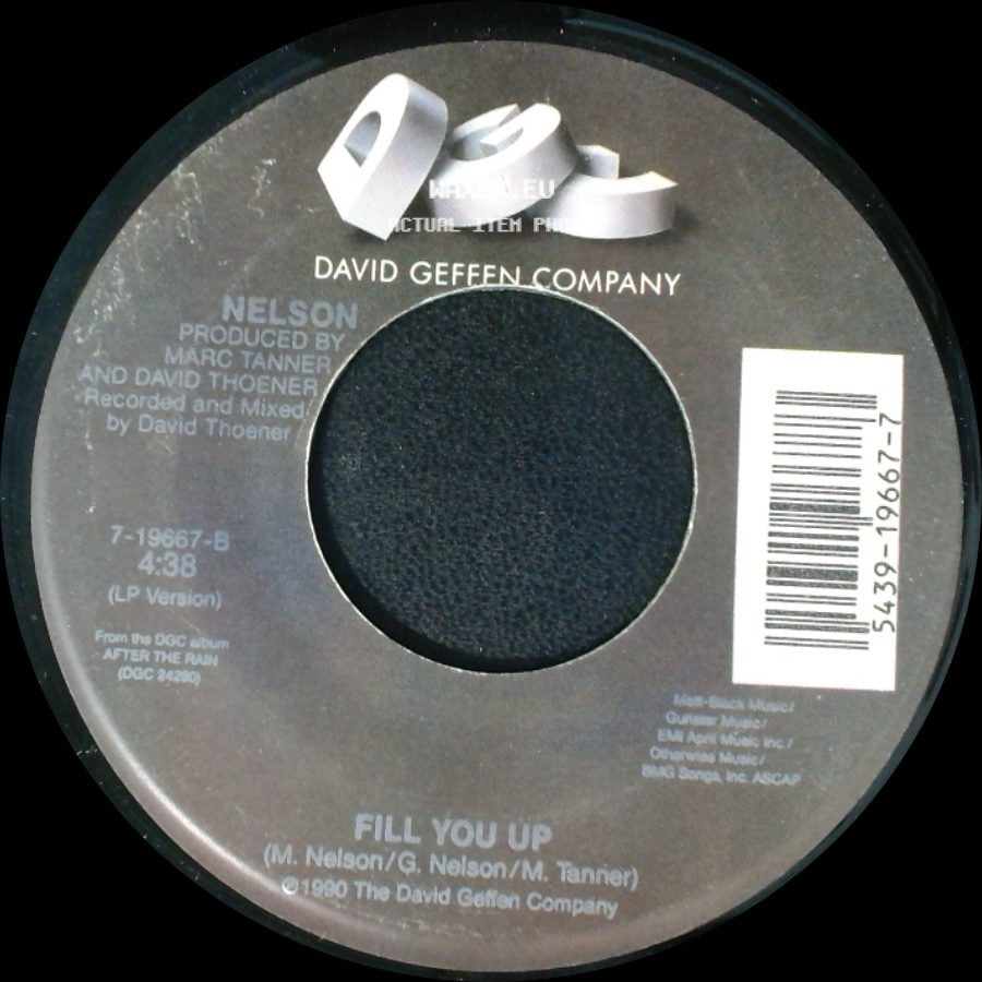 Nelson - After The Rain / Fill You Up side B