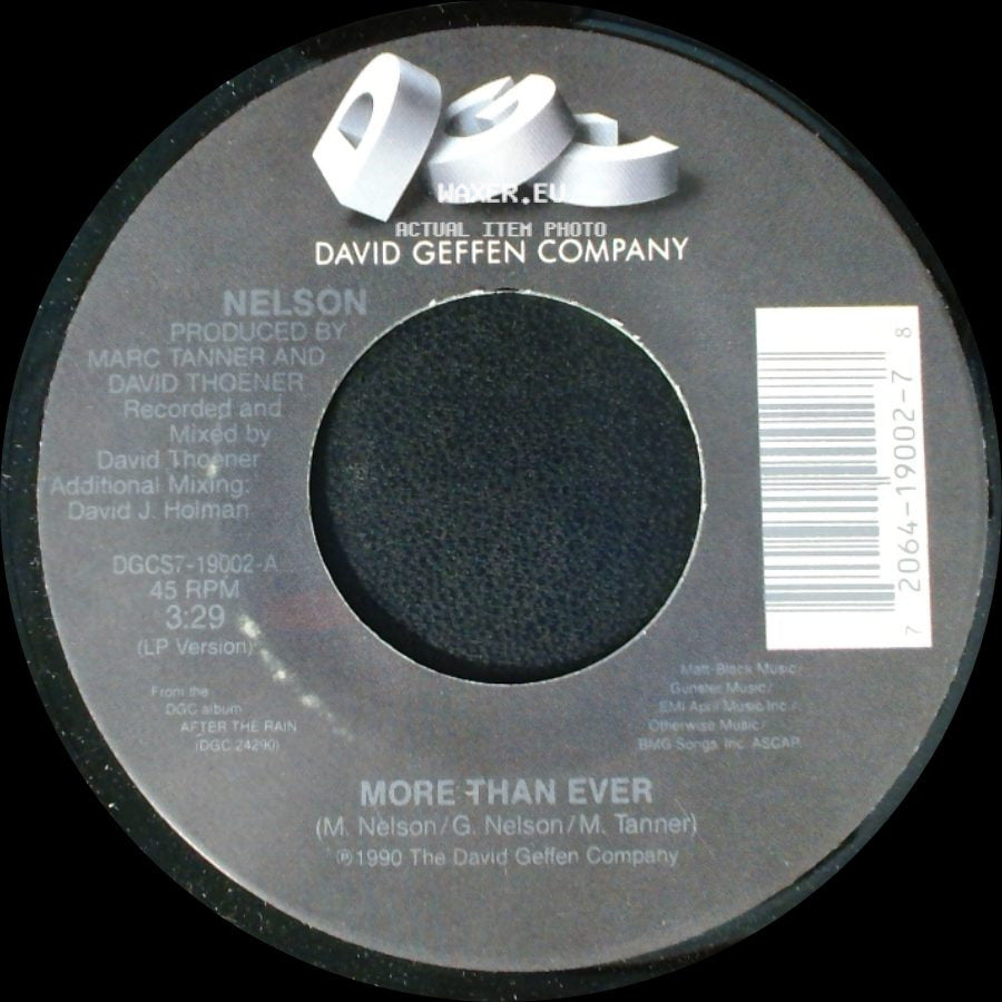 Nelson - More Than Ever / Keep One Heart side A